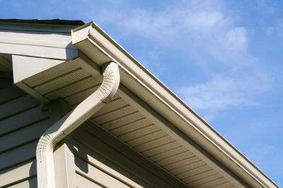 Gutter Installation on Residential Home